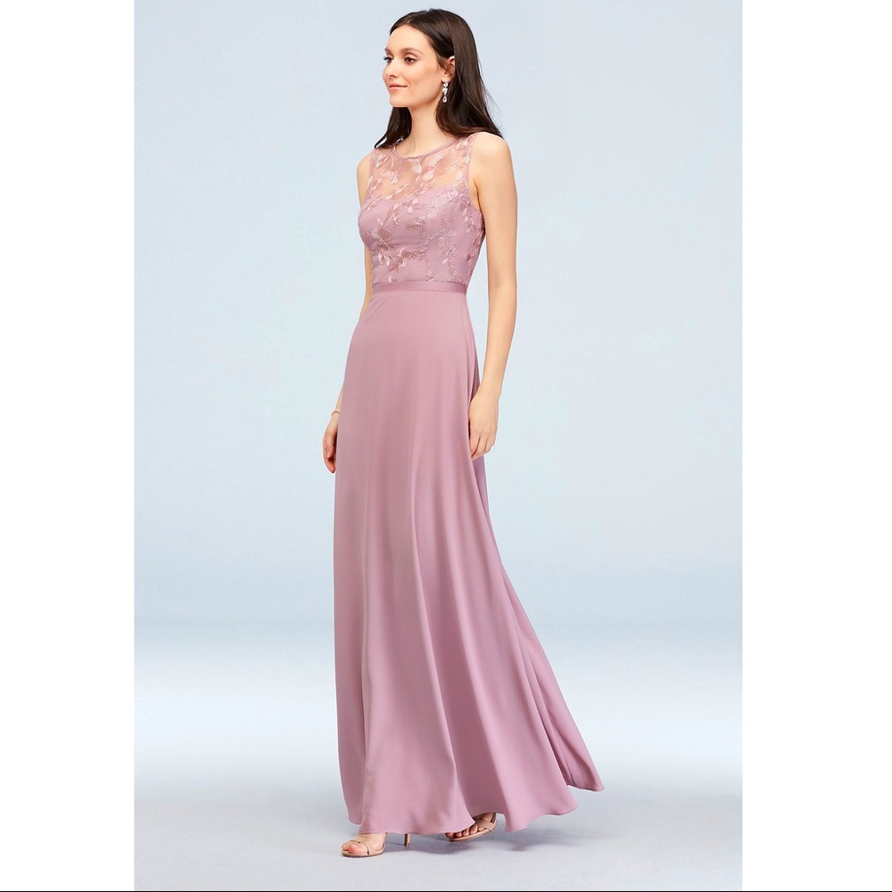 Size 0 David's Bridal Bridesmaid Dress